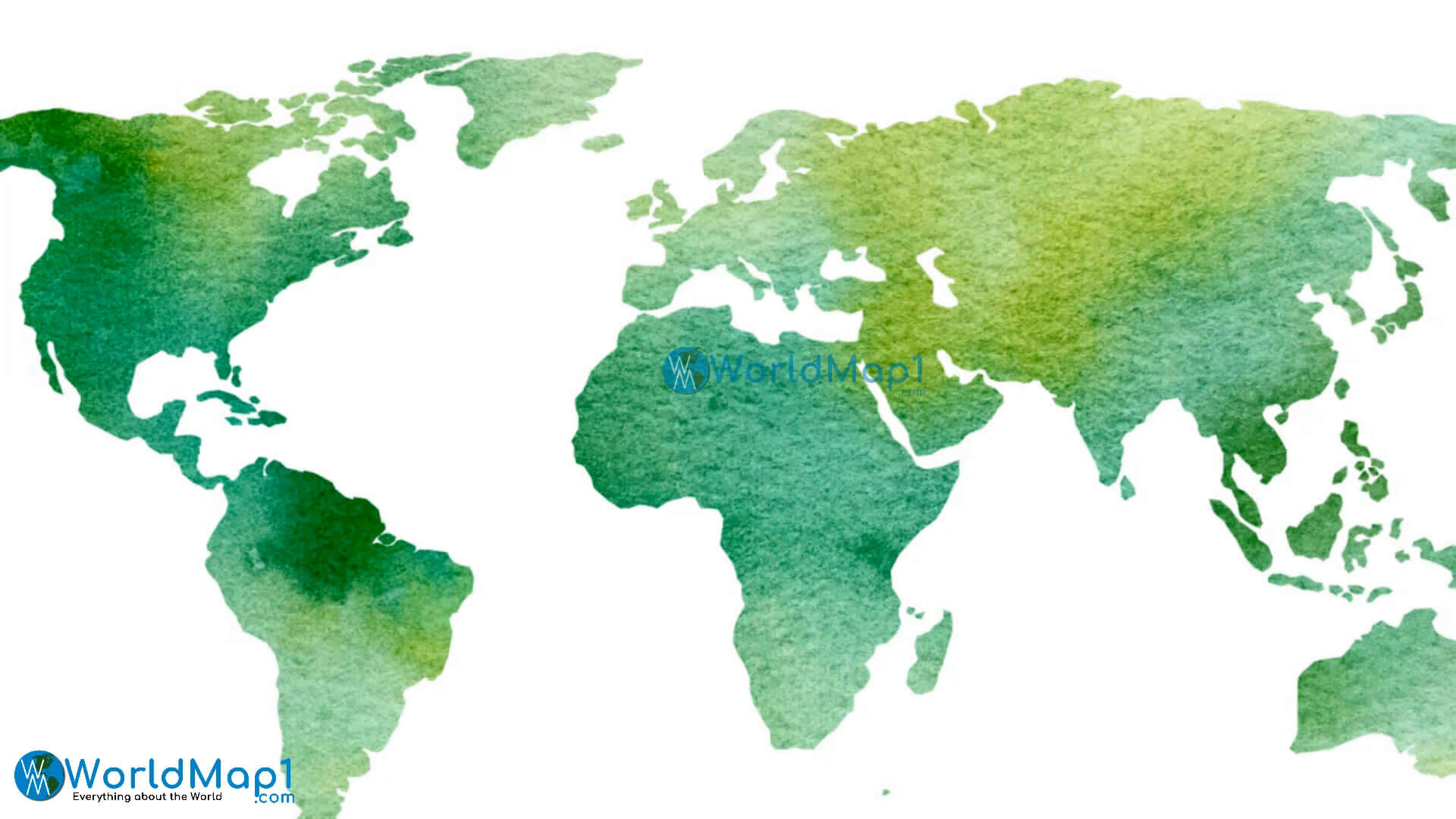 Graskarte der Länder der Welt